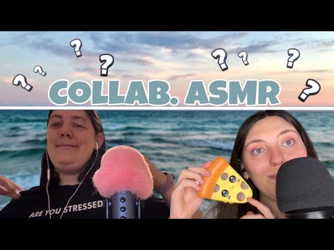 ASMR SPECIALE 🤩 | Collab. con @martina_asmr_relax!! ♥️: 3 trigger per 3 domande 🤍