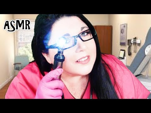 ASMR Ear Exam Doctor Roleplay (Otoscope, Medical Exam, Gloves, Light Triggers, Personal Attention)