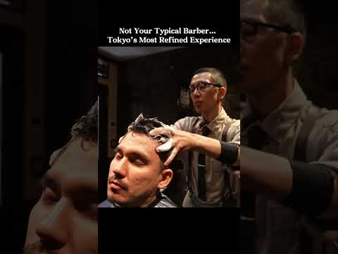 💈(ASMR) What Makes This Tokyo Barber So Special? A Hidden Luxury You Won’t Find Often
