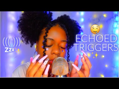 ASMR ✨Echoed Triggers for Brain Melting TINGLES ♡🤤✨ (100% TINGLES GUARANTEED)