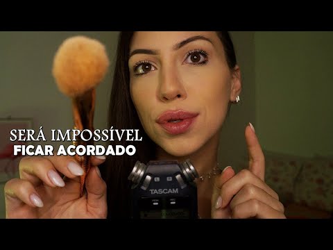 ASMR SERÁ IMPOSSÍVEL FICAR ACORDADO DEPOIS DESSE VÍDEO!