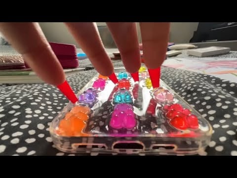 [ASMR] build-up tapping & scratching on random items!!