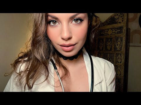 Extremely Flirty Nurse Gives YOU a Physical (Gentle Touch ASMR)