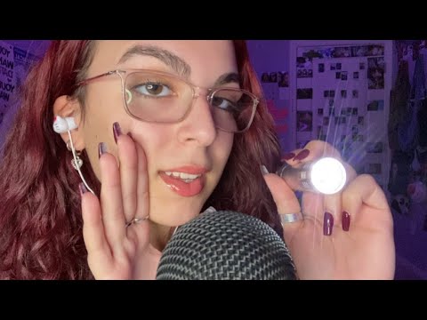 ASMR | follow the light (mouth sounds + pay attention)