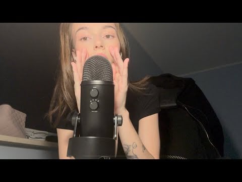 My first ASMR video (close-up clicky whisper)