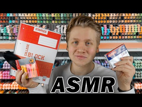 ASMR | Der STAPLES MITARBEITER verkauft dir SCHREIBWAREN! (Roleplay) auf Deutsch/German