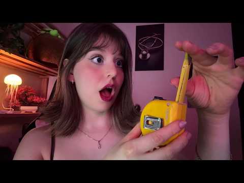 ASMR | Medindo você por COMPLETO (fast)