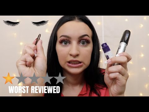 [ASMR] Worst Reviewed Eyelash Extension Salon RP