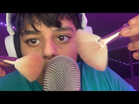 Asmr mic brushing