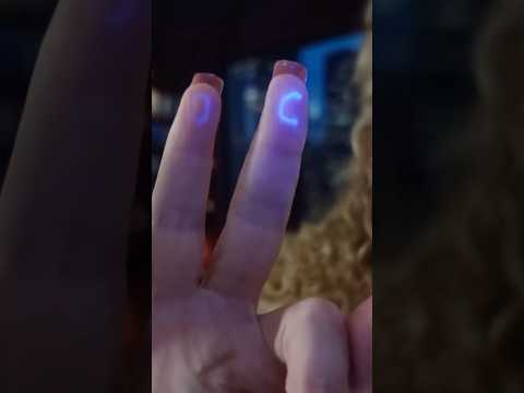 ✨ ASMR Glow in the Dark Eye Test for Sleepy Eyes 😴 | Unique Vision Triggers #asmr #shorts
