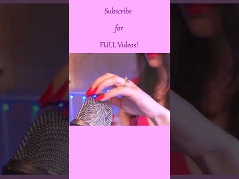 ASMR Relaxing Sounds | Mic Scratching & Layered Sounds | #shorts