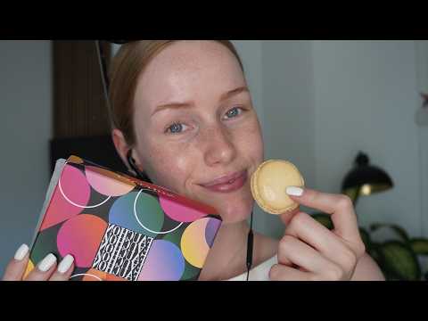 ASMR Macaron Mukbang