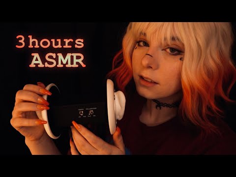 ASMR | 3 HOURS super sensitive Ear Attention, Whispering & Blowing for Deep Sleep