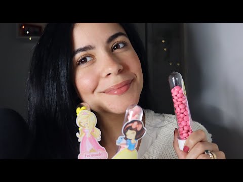 ASMR COMENDO M&M E FINI