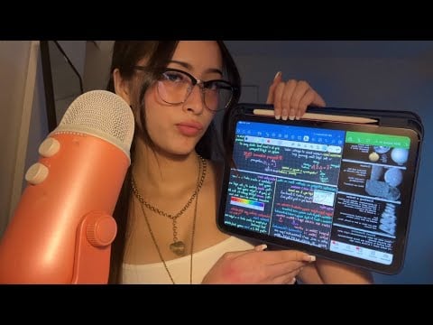 ASMR Study With Me✏️ 