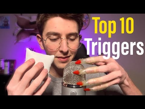 My 10 Personal Favorite ASMR Triggers *great for relaxation*