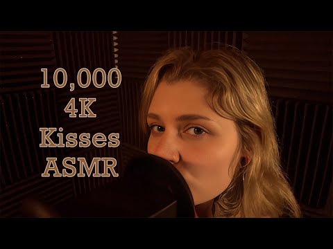 10,000 Kisses ASMR 💋 Ashe ASMR | 3Dio Mic • Enhanced Audio • 4K Intense Tingles