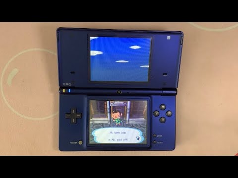 ASMR Playing Animal Crossing: Wild World | Nintendo DSi