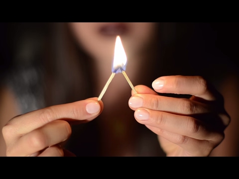 ASMR Match Lighting Relaxation