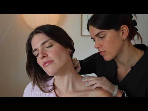 ASMR Skin & Scalp Assessment with Dermatologist (Unintentional Medical, Gloves, Real Person)