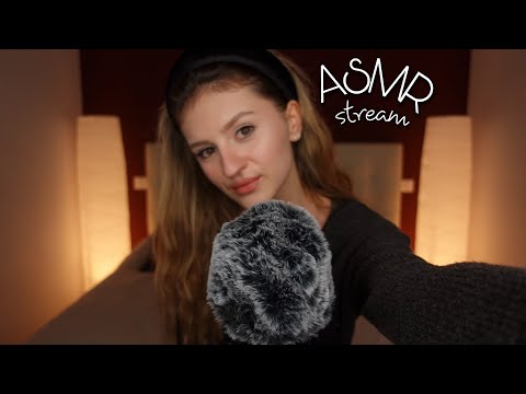 ASMR LIVE ❤ Whispering & Triggers for SLEEP 😴