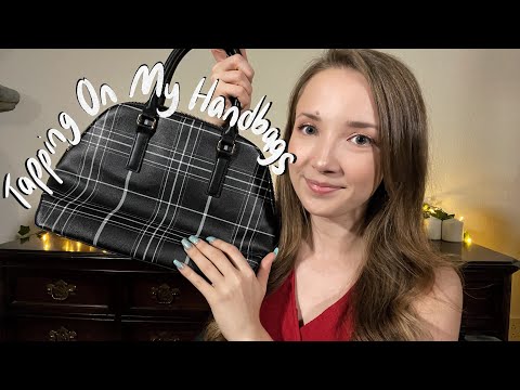 ASMR Handbag Collection Tapping & Scratching 👜