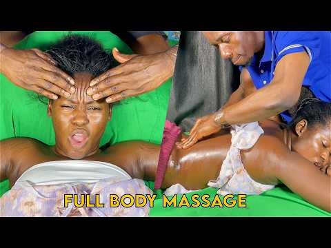 Asmr Armpit Tickling Massage with Back, Foot, Neck & Shoulder Massage  | ASMR Full Body Relaxation