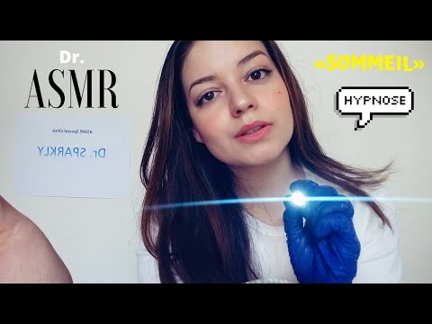 ASMR FRANÇAIS : ROLEPLAY MÉDECIN DU SOMMEIL et HYPNOSE (nouvelle caméra)👩‍⚕️