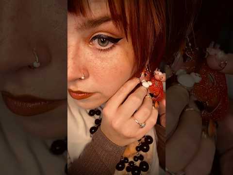 RHYTHMIC ASMR🎃 #asmr #tingles #actuallyautistic #stimming #fallasmr #jewelry #asmrforsleep