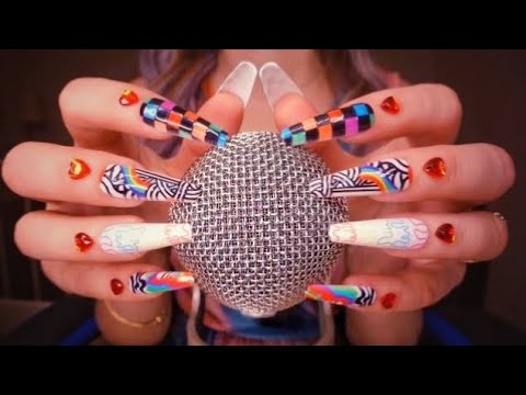 ASMR BRAIN MASSAGE 🌟Mic Scratching, Tapping, Crinckle Sounds, Layered Sounds, Plastic Wrap & more