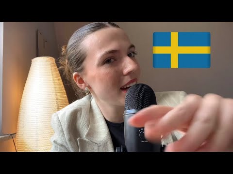 ASMR speaking Swedish🇸🇪