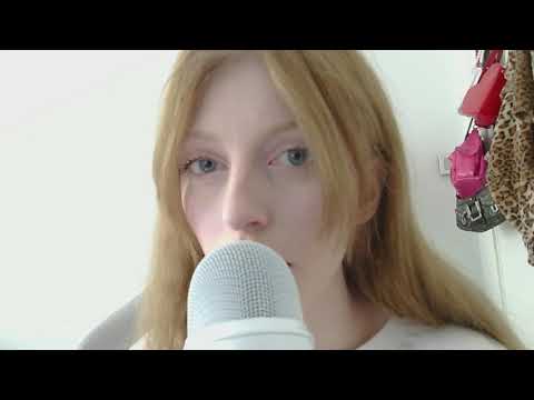 (asmr) whispered reading lyrics (Goddess   Laufey)