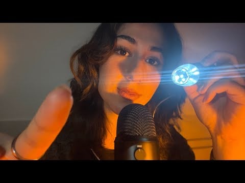 ASMR Eye Exam 👁️ Follow the Light… Wait—What Is That?