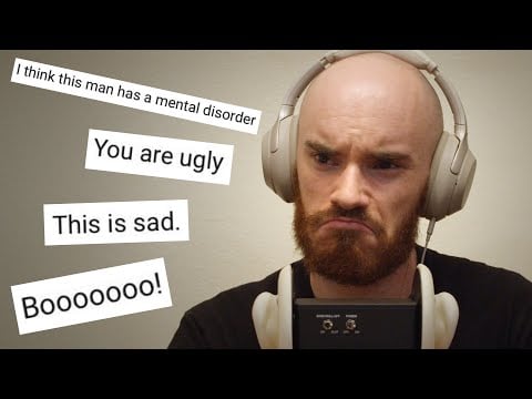 [ASMR] Reacting to Mean Comments (for Your Relaxation)