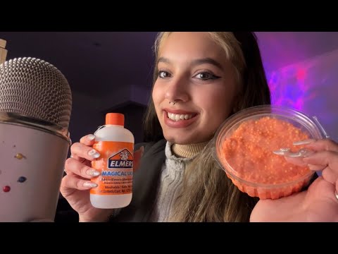 ASMR HACIENDO SLIME CRUNCHY| SUPER RELAJANTE| SOFIWI