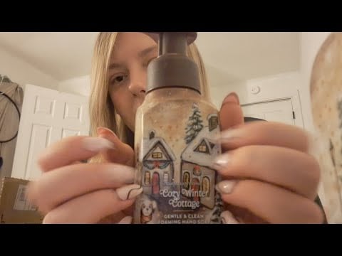 ASMR- Bath and Body Works Haul with Tapping & Rambling Lofi 