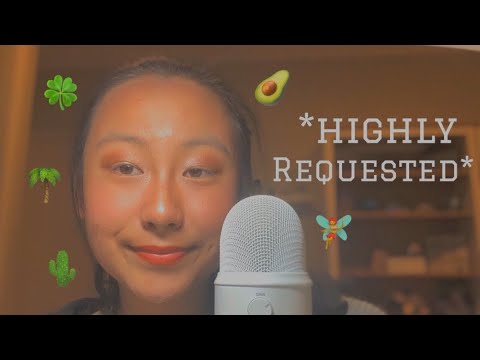 [ASMR] Up-Close Inaudible Whispering and Hand Movements (Camera Tapping, Tracing)