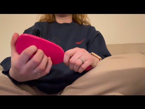 Brushing your hair | Lofi ASMR | No talking