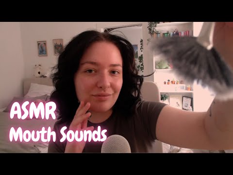 ASMR Soft & Clicky Mouth Sounds + Brushing | no talking