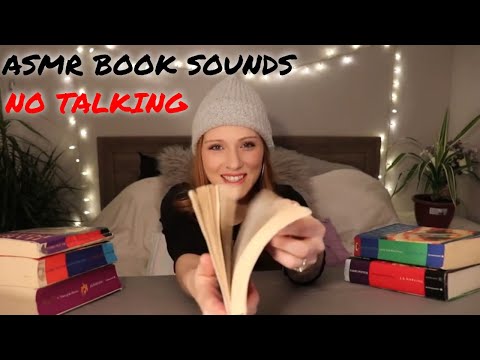 No Talking ASMR, Page Sounds ASMR, Page Flipping ASMR, Book Tapping ASMR, Finger Licking ASMR