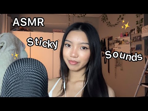 ASMR| Sticky Sounds/Tapping 