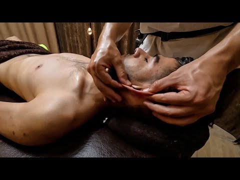 ASMR Ear & Face & Head Massage for Instant Stress Relief