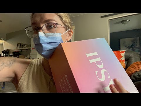 Mask 😷 ASMR 🥱 opening and unboxing my mail for you! 