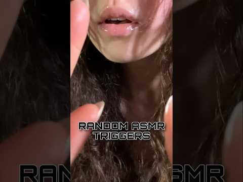 ASMR RANDOM TRIGGERS #asmr #shorts #asmrshorts