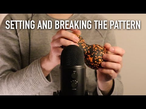 ASMR Setting and breaking the pattern, Tapping (No Talking)