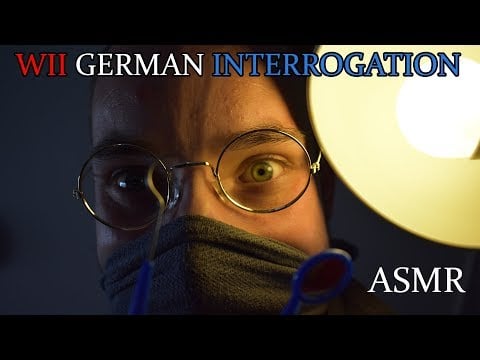 #ASMR ASMR WW2 Crazy German Interrogation | Dentist Roleplay