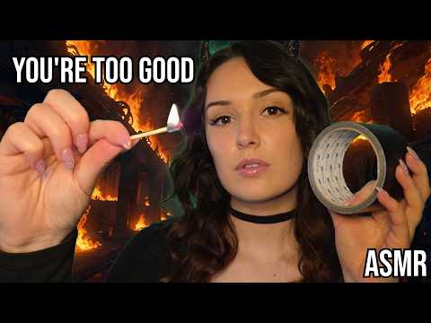 Demon Teaches You How to Be Bad | ASMR