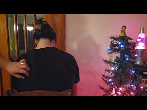 🎄 ASMR Nostalgic Childhood Back Scratching & Tracing Games #2 (Soft Spoken Whispers)🎄