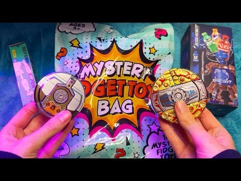 ASMR New Fidgets Haul (Whispered)