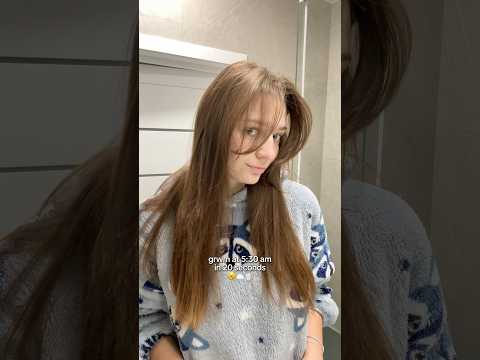 grwm at 5:30 am in 20 seconds 🥱🌥️🧴#lifestyle #cosmetics #vlog #blog #aethetic #beauty #grwm